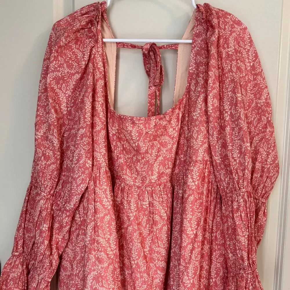 Anthropologie Pilcro Long-Sleeved Babydoll Dress-Size XL. Like New - Picture 3 of 5